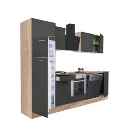   Yorki 280 konyhabútor alsó sütős, felülfagyasztós hűtős kivitelben