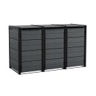 Hide away kültéri szemetes tároló - kiegészító elem 240 L