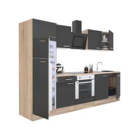   Yorki 270 konyhabútor alsó sütős, felülfagyasztós hűtős kivitelben