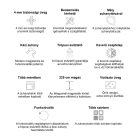 Karolino 90 white mélytálcás  zuhanykabin