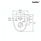 Roya fali WC ülőkével