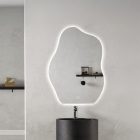 Wave 60 tükör led világítással