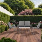 Lorca 4+1 kerti bútor garnitúra szett