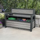 Decocoat műanyag kerti pad/tároló 227 L