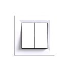 Nova csillárkapcsoló 105 fehér kerettel