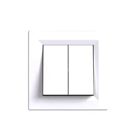 Nova csillárkapcsoló 105 fehér kerettel