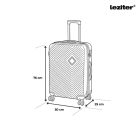 TraveLux Pro nagy bőrönd keményfedeles 76x50x29 cm