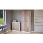 Miami gardróbszekrény 80x205 cm yorki tölgy-fehér