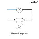 Nova váltókapcsoló 106 fehér