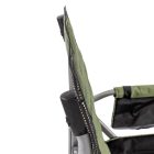 Leziter Comfort Plus karfás horgász szék pohártartóval zöld