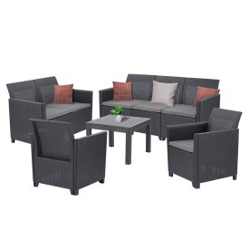   Claire VI 7 személyes kerti bútor garnitúra orlando asztallal