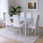 Tino NOVA Étkezőszék, fehér színben