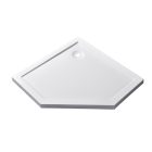 Modena Slim ötszögletű alacsony akril zuhanytálca 100x100 cm