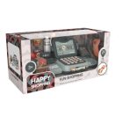 Áruházi pénztárgép termékek szkenner számológép hangok