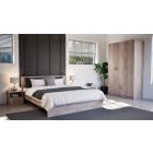 Miami éjjeliszekrény 1 fiókos 40x40 cm yorki tölgy-yorki tölgy