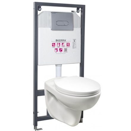 Doris Pacific CH falba építhető WC tartály szett