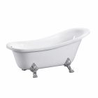 Clark szabadon álló fürdőkád fém lábakkal