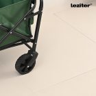 Összecsukható standard kerti strandkocsi zöld