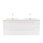 Vario Clam 120 alsó szekrény mosdóval