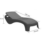 Atlantic kerti nyugágy set Corfu asztallal