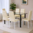 Norman 6+1 étkező garnitúra bézs