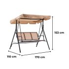 Como kerti hintaágy