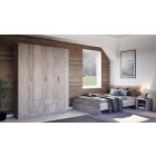 Miami éjjeliszekrény nyitott 40x40 cm yorki tölgy-yorki tölgy