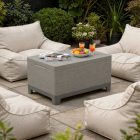 Scandi jute tárolós asztal