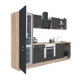   Yorki 270 konyhabútor alsó sütős, alulfagyasztós hűtős kivitelben