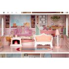Barbie babaház bútorral