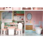 Barbie babaház bútorral