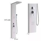 Malaga White hidromasszázs zuhanypanel