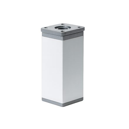 Uni bútorláb 100 mm ezüst