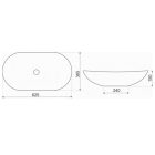 KR-781 kerámia design mosdó