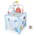 Fa oktatási kocka válogató építőkockákkal