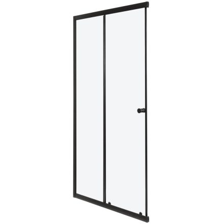 Olga SQ Element 80 zuhanyajtó fekete