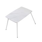 Ravena 6+1 étkező garnitúra fehér-szürke