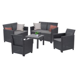   Claire VI 6 személyes kerti bútor garnitúra orlando asztallal