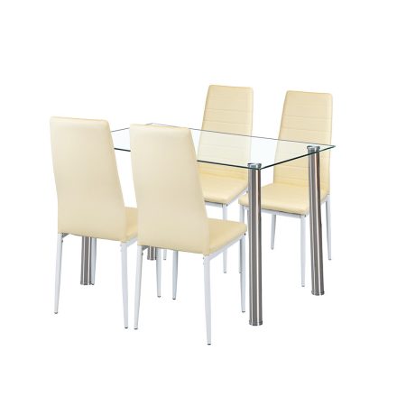 Nolen 4+1 étkező garnitúra bézs