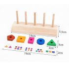 Formaválogató Montessori fajáték