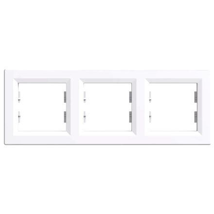 Nova hármas keret vízszintes fehér