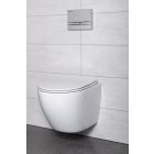 Delos Adriatic Chrome falba építhető WC tartály szett