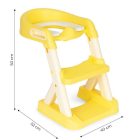 Lépcsős wc szűkítő sárga