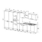 Yorki 420 konyhabútor alulfagyasztós hűtős kivitelben