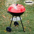 Faszenes kerti gömb grillsütő kerekes