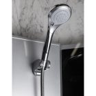 Evora Black 90 hátfalas zuhanykabin zuhanytálcával