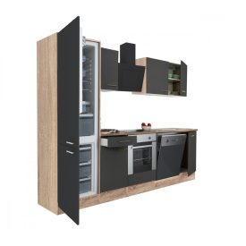   Yorki 280 konyhabútor alsó sütős, alulfagyasztós hűtős kivitelben