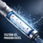 Kori 3 funkciós kézizuhany tömlővel tartóval szürke