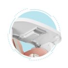 Összecsukható gyerek etetőszék 3 in 1 rózsaszín