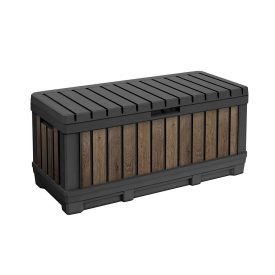 Decocoat kentwood műanyag kerti tároló 350l